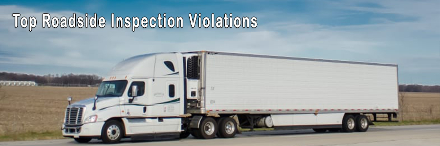top roadside inspection violations title image