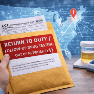 Return To Duty / Follow-Up Drug Testing (+1) Out of Network